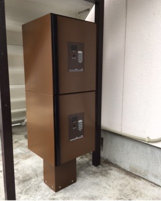 カード解錠タイプの宅配ボックスを設置しました。（神奈川県横浜市）サムネイル