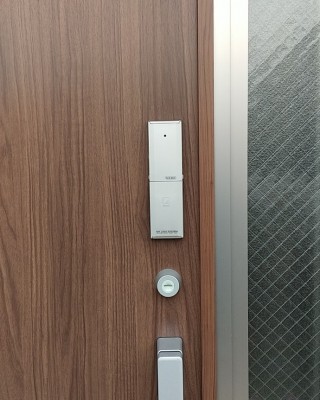 戸建て 玄関扉にオートロック電子錠を設置しました。（埼玉県さいたま市）サムネイル