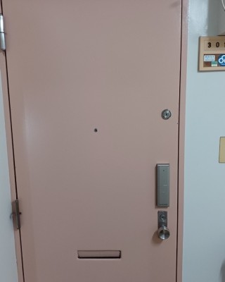 集合住宅に後付けで電子錠を設置しました。（福岡県福岡市）サムネイル